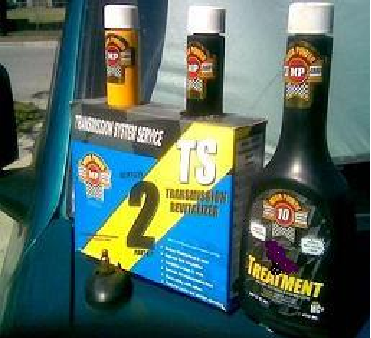 Use Mega Power's Transmission Revitalizer to end rough shift, clunk noise at 45mph, and  seal leak issues, returning its smooth shifting, trouble-ending state.
